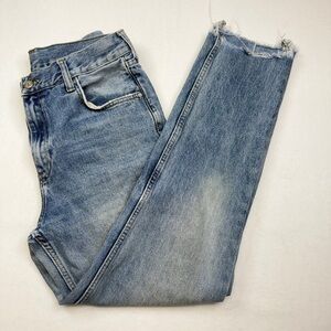 Pilcro Anthropology Size 30’ Women's Straight Leg Jeans - Light Blue